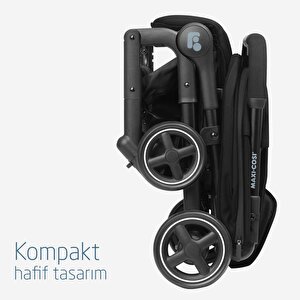 Maxi-Cosi Lara2-Cabriofix I-Size Ultra Kompakt Kabin Boy Seyahat Sistem Bebek Arabası Essential Black
