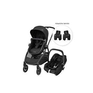 Maxi-cosi Zelia3-cabriofix I-size Çift Yönlü Seyahat Sistem Bebek Arabası Essential Black