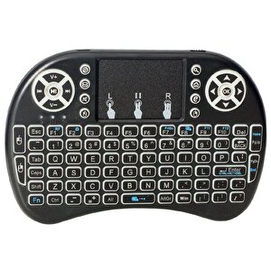 Hello Hl-19485 Ledli Dokunmatik Kablosuz Mini Klavye
