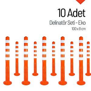 Delinatör 100 X 8 Cm Eko 10 Adet, Esnek Duba