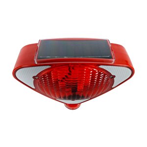 Solar Kırmızı Üçgen Flaşörlü Sarı Delinatör Seti
