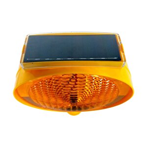 Solar Sarı Yuvarlak Flaşörlü Sarı Delinatör Seti