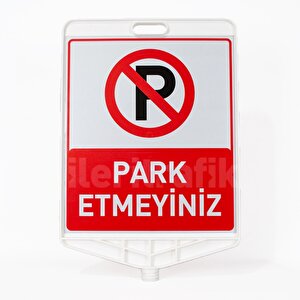 Park Etmeyiniz Uyarı Levhalı Delinatör Seti