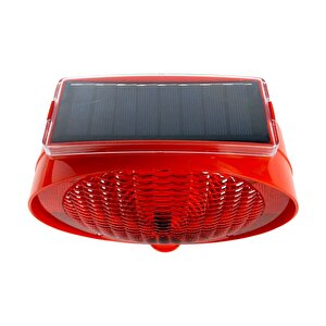 Solar Yuvarlak Flaşörlü Delinatör Seti Siyah