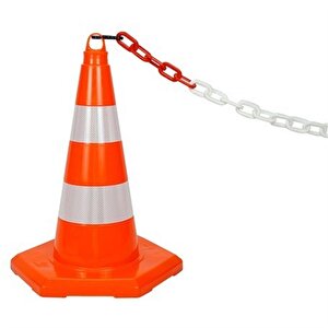 Plastik Zincir Sarı-siyah 10 M