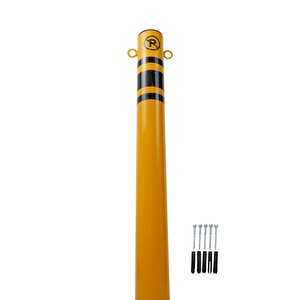 Sabit Metal Direk Kulaklı, Metal Duba 75 Cm