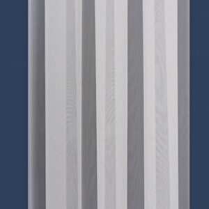 Taç Bambu Tül Perde Kırık Beyaz 1/3 Sık Pile - Ütü Gerektirmez 600x260 Cm