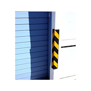 Kauçuk Otopark Köşe Kolon Koruyucu (eko-köşeli) Onlu Set
