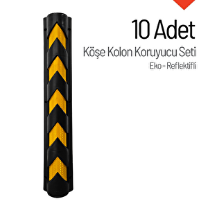 10'lu Eko Reflektifli Köşe Kolon Koruyucu