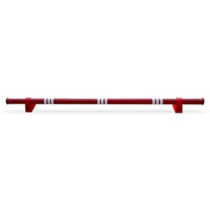 Oto Park Araç Stoperi Polikarbon Ayaklı Kırmızı 200 X 13 Cm 70 Mm