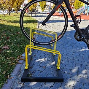 Bisiklet Parkı, Park Demiri Üçlü Eko 112 X 40 Cm