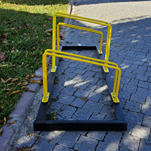 Bisiklet Parkı, Park Demiri Üçlü Eko 112 X 40 Cm