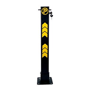 Kilitli Otopark Direği 75 Cm, Park Bariyeri 2li Set