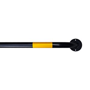 Oto Park Araç Stoperi, Otopark Demiri Siyah 200x13cm 60mm