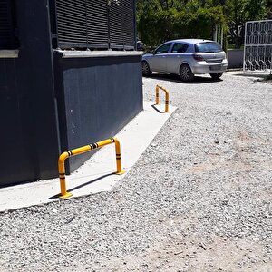 Otopark Kolon Koruyucu Bariyer, Metal Bariyer 104x46cm