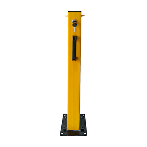 Çıkar Kilitli Otopark Park Bariyeri 75 Cm Ankrajsız