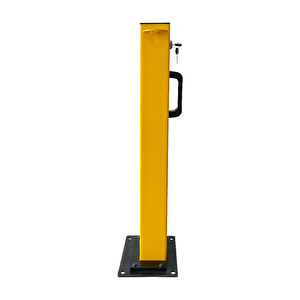 Çıkar Kilitli Otopark Park Bariyeri 75 Cm Ankrajsız