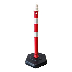 Dubalı Uyarı Dikmesi 63x1000 Mm Reflektifli 10`lu Set