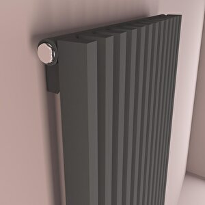 Warma Di̇va 2024 Tasarım Yeni Nesil Çelik Dizayn Panel Radyatör En:50 Cm X Boy:180 Cm Antrasi̇t