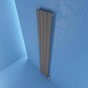 Teos 2025 Tasarım Yeni Nesil Dizayn Çelik Panel Radyatör En: 29.5 Cm X Boy:180 Cm Antrasi̇t