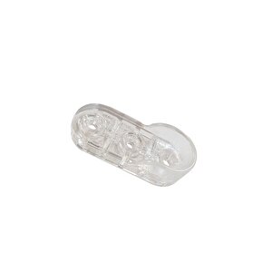 Flanş Oval Şeffaf 100'lü (15mm*45mm)