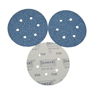 Ekamant Cırtlı Delikli Disk Zımpara V150 60 Kum | Pürüzsüz Yüzeyler İçin Mükemmel Çözüm | 50 Adet