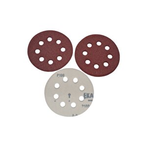 Ekamant Cırtlı Delikli Disk Zımpara V115 100 Kum | Pürüzsüz Yüzeyler İçin Mükemmel Çözüm | 50 Adet