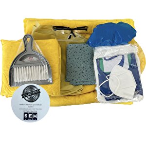 Semedis Kimyasal Döküntü Dökülme Temizleme Kiti 50 Litre
