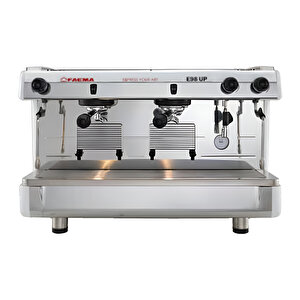 Faema E98 Up S/2 Tall Cup Yarı Otomatik Espresso Kahve Makinesi, 2 Gruplu, Beyaz