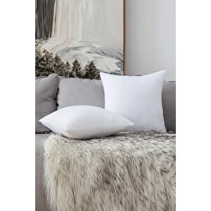 Varol 4lü Kırlent %100 Pamuk Kılıflı Silikon Dolgulu