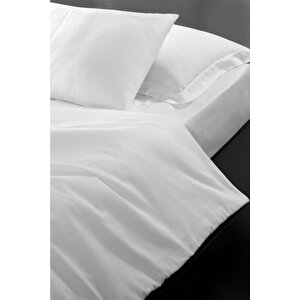 Eris Serisi Pamuk Saten Tek Kişilik Otel Çarşafı 160x240 83 Tel