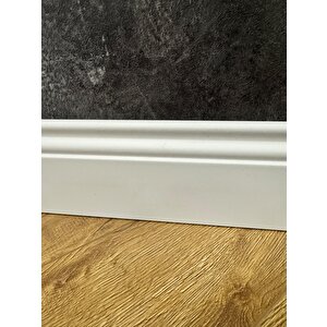 10 Cm Yalı Serisi Lake Beyaz Pvc Süpürgelik