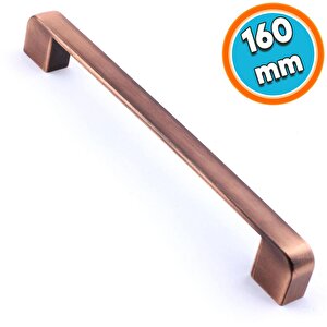 Mobilya Kulp Mutfak Dolabı Çekmece Dolap Kulpları Kapak Kulpu Kulbu Antik Bakır 160 Mm Metal