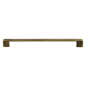 Mobilya Mutfak Dolabı Çekmece Düz Dolap Kapak Kulpu Kulbu Antik Sarı 224 Mm Metal Kulp