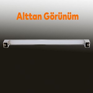 Mobilya Mutfak Dolabı Çekmece Dolap Kapak Kulpu Kulbu Krom 224 Mm Desenli Metal Kulp