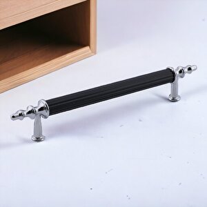 Mobilya Mutfak Dolabı Çekmece Dolap Kulpları Kapak Kulpu Kulbu Siyah 96 Mm Metal Kulp
