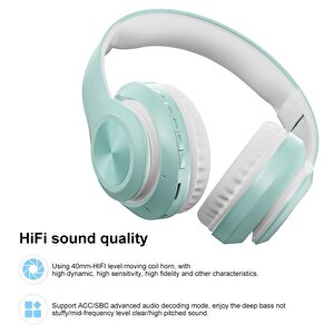 P68 Bluetooth Kablosuz Stereo Kulaklık (yeşi̇l)