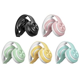 P68 Bluetooth Kablosuz Stereo Kulaklık (yeşi̇l)