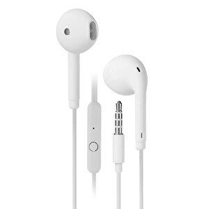 Tori̇ma Beyaz H19 Kablolu Mikrofonlu Kulak Içi Kulaklık