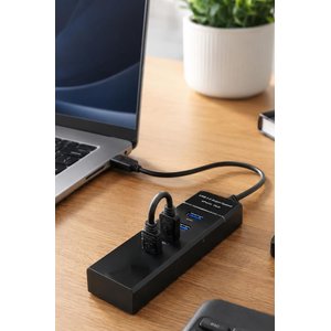 Torima Usb Hub 4 Port Çoklayıcı 3.0 Çoğaltıcı Yd32 Siyah