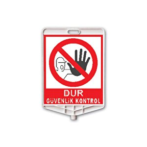Klasik Kedi Gözlü Ağırlıklı Boş Levhalı Trafik Koni Seti Trafik Dubası (dikdörtgen)