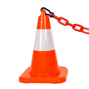 Pvc Trafik Konisi 32 Cm Reflektifli Trafik Dubası