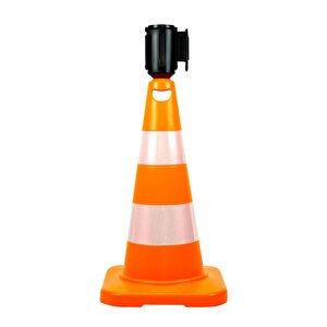 Trafik Konisi 50 Cm Çift Reflektifli Trafik Dubası