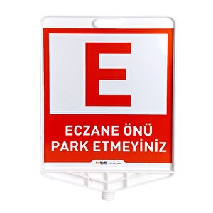 Eczane Önü Park Yapılmaz Çift Taraf Baskı Ultra Kedi Gözlü Ağırlıklı Trafik Koni Trafik Dubası