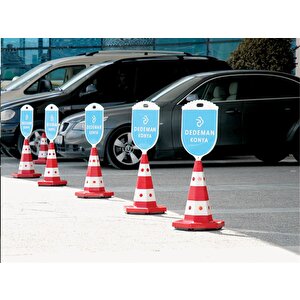 Park Yapılmaz Klasik Kedi Gözlü Ağırlıklı Trafik Koni Seti Trafik Dubası