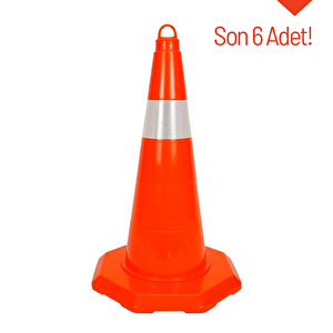 Pvc Trafik Konisi 52 Cm Tek Reflektifli Trafik Dubası