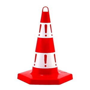 10 Adet Eko Trafik Konisi 50 Cm Trafik Dubası