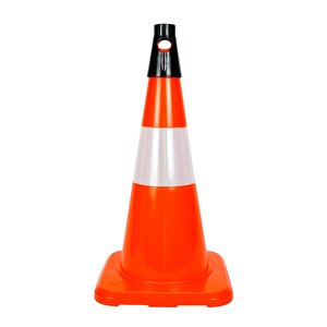 Pvc Trafik Konisi 50 Cm Reflektifli Trafik Dubası