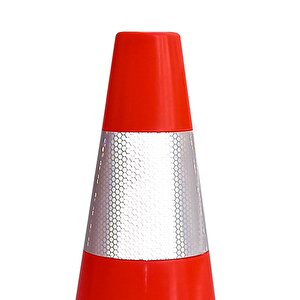 Pvc Trafik Konisi 50 Cm Tek Reflektifli Trafik Dubası
