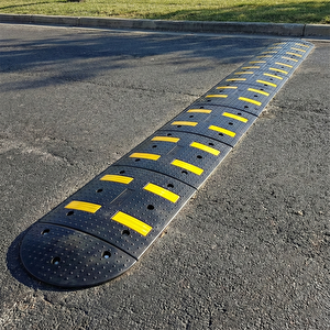 Kauçuk Hız Kesici Kapaklı Set, Yol Kasisi 7 Metre